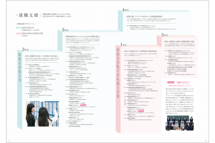 西南女学院　大学案内2018