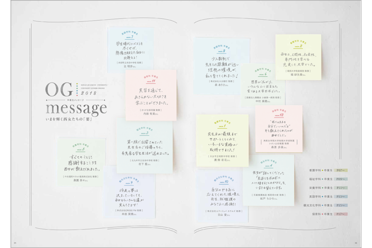 西南女学院　大学案内2018