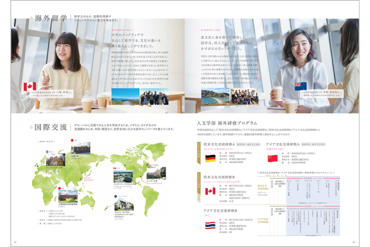 西南女学院大学案内2019