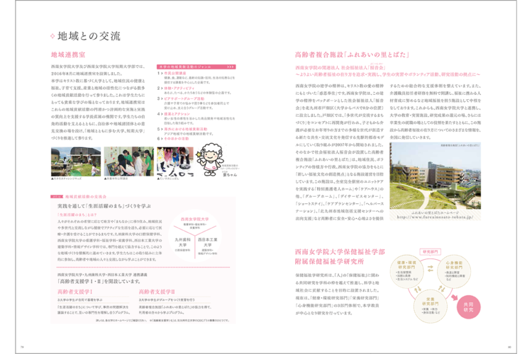 西南女学院大学案内2019