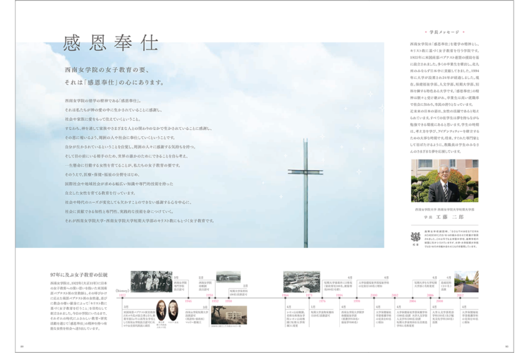 西南女学院大学案内2019